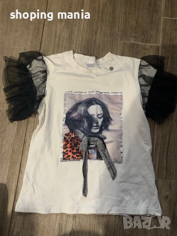 Дънки Zara черни и сини и блуза Lucy, снимка 6 - Дънки - 52875816