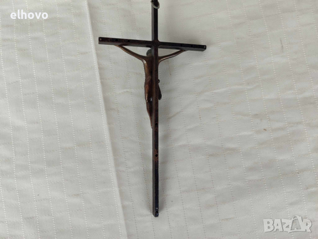 Кръст разпятие Исус Христос , снимка 2 - Антикварни и старинни предмети - 44649455