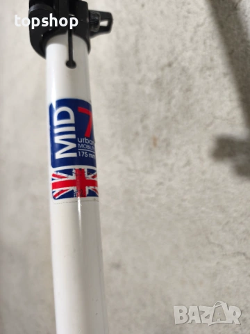 Детска тротинетка Oxelo Mid 7 в много добро състояние 100кг. Макс , снимка 5 - Детски велосипеди, триколки и коли - 54099281