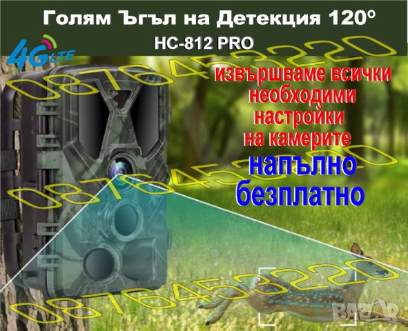 Ловна камера, снимка 13 - Оборудване и аксесоари за оръжия - 40781724