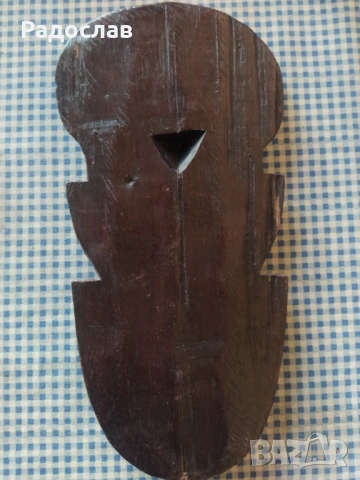Африканска дървена маска, снимка 2 - Пана - 54169646
