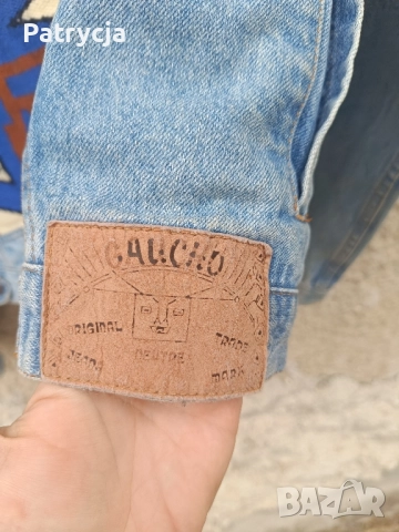 Vintage дънково яке 90s XL уникално , снимка 5 - Якета - 52025237
