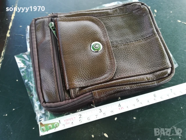 КОЖЕНА ЧАНТА-КАФЯВА 1907251826, снимка 7 - Чанти - 51075160