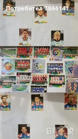 Стикери Ферари и футболисти 1997-1998г., снимка 2 - Колекции - 50434470