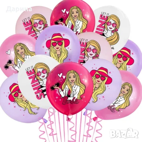 Парти сет украса Барби , снимка 9 - Други - 41857794