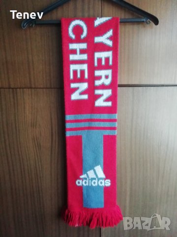 Bayern Munich Munchen Adidas оригинален ретро шал Байерн Мюнхен три звезди 3 Stars колекционерски , снимка 2 - Футбол - 42849292