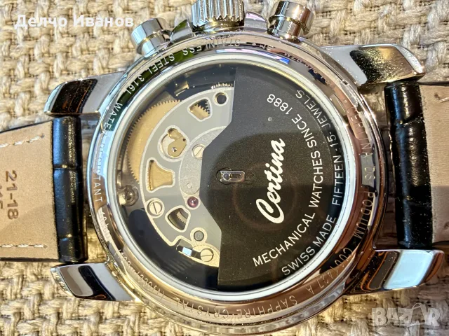 Certina DS Podium Chronograph Automatic, снимка 5 - Мъжки - 56225747