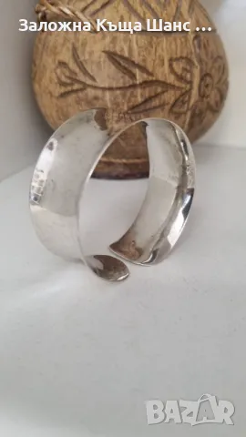 Сребърна гривна 925 проба, 27,82 грама , снимка 4 - Гривни - 47531676