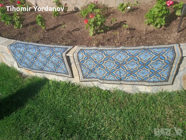 Бродиран ковьор за стена.(Нови)- 2 броя., снимка 3 - Други - 47588979