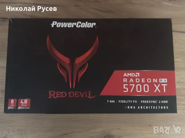 Видео карта Power Color Red Devil RX5700 XT 8GB GDDR6/256-bit, снимка 6 - Видеокарти - 55775639