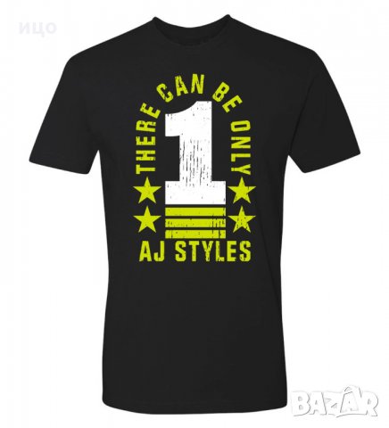  Тениска WWE кеч AJ Styles 4 модела мъжки и детски размери , снимка 4 - Тениски - 29234358