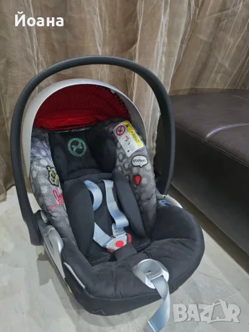 Количка Cybex e-priam 4 и столче за кола Rebellious , снимка 12 - Детски колички - 56273619