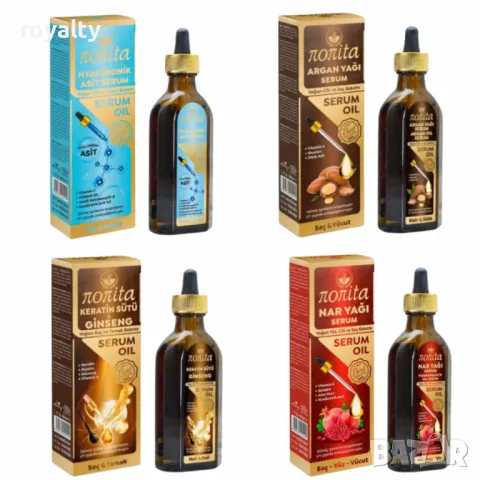 Серумите Nonita – Интензивна грижа за лице, коса и тяло