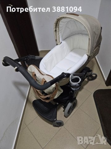 Бебешка количка 3в1 + много аксесоари, Peg Perego book 51, снимка 1 - Детски колички - 42758955