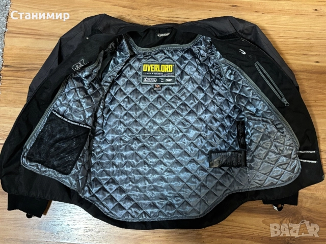 Мото Текстилно Яке Icon D30 Waterproof - размер S/M, снимка 3 - Аксесоари и консумативи - 52190272