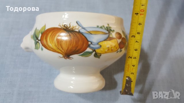 Старинна порцеланова сосиера - Бавария, снимка 6 - Антикварни и старинни предмети - 32063777