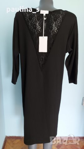 Два броя / Различни модели / Черна рокля за повод с дантела "Zizzy" и "Kaffe" / голям размер , снимка 8 - Рокли - 29432638