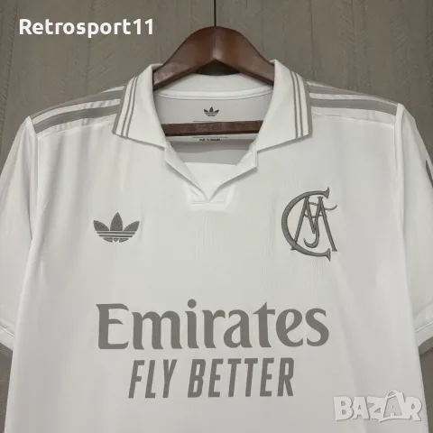 Реал Мадрид 125th Anniversary Екип | Real Madrid 125 Years Jersey, снимка 2 - Футбол - 56084386