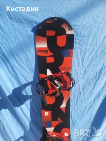 Сноуборд   156Wсм.BURTON PROGRESSION, WIDE с автомати. , снимка 2 - Зимни спортове - 56482575