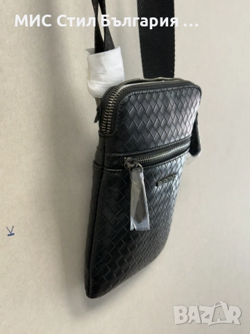 Мъжка черна чанта VALENTINO , снимка 4 - Чанти - 55845868