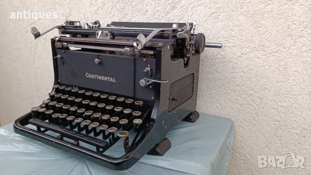 Стара пишеща машина Continental - Made in Germany - 1954 година - Антика, снимка 2 - Антикварни и старинни предмети - 39491413