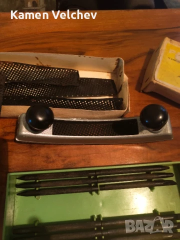 часовникарски длета и пробой и пила от рендови тип с 5 стоманени накрайника и двете от СССР..., снимка 4 - Други инструменти - 50675055