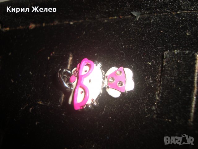 СИМПАТИЧНА ВИСУЛКА ЕМАЙЛИРАН ДЕТСКИ МОМИЧЕШКИ МЕДАЛЬОН 24799, снимка 2 - Колиета, медальони, синджири - 34339495