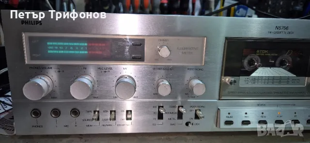 PHILIPS N5756 касетен дек., снимка 2 - Декове - 49720019