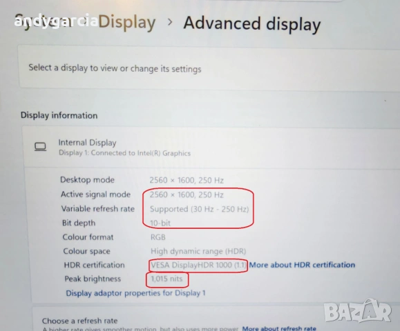 NVidia RTX 5080 16GB/Intel Ultra 9 275HX/32GB RAM/1TB SSD/18 Mini LED 250hz/Acer Predator Helios AI, снимка 16 - Лаптопи за игри - 53889096