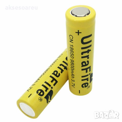 2 бр. 3.7V 18650 9800 mAh литиево-йонна акумулаторна батерия за LED фенерче челник лазер електронни , снимка 14 - Батерии, зарядни - 38251304