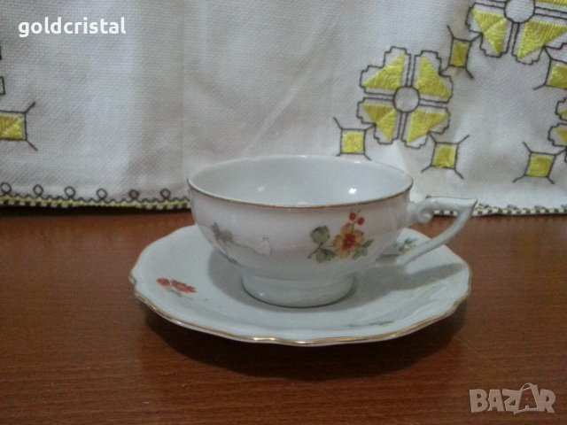 стар порцелан Чехословакия чашка за кафе 