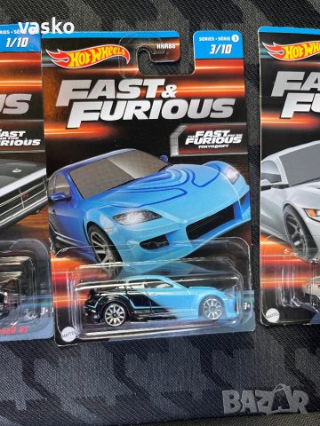 Hotwheels FF-Mazda+Acura+Chardger, снимка 2 - Колекции - 42752735