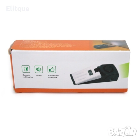 Стопер за врата с вградена аларма Door stop alarm, модел DS080W TV984, снимка 4 - Други стоки за дома - 52862671