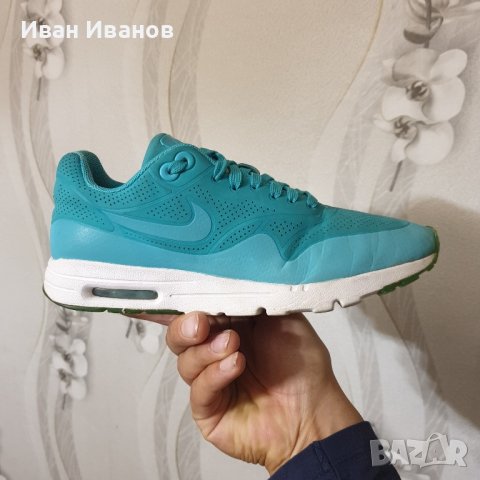 маратонки Nike Air Max 1 ULTRA MOIRE LIGHT номер 38,5, снимка 3 - Маратонки - 36470112