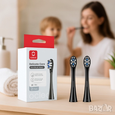 Накрайници за четка за зъби Oclean Kids, P3K1-2, P3K8-2, C04000210, 2 броя, снимка 5 - Друга електроника - 51947907