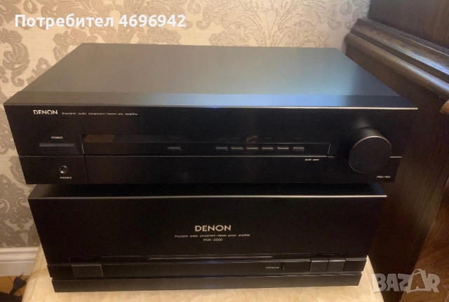 Крайно стъпало Denon poa 2200 , Denon pra  1100, снимка 2 - Ресийвъри, усилватели, смесителни пултове - 53918122
