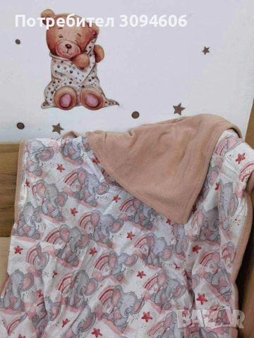 Бебешко одеало , снимка 4 - Спално бельо и завивки - 52998853