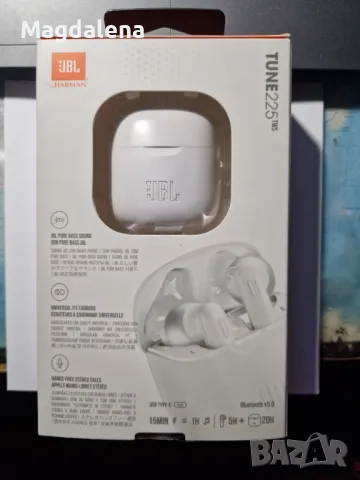 JBL Tune 225 TWS, снимка 2 - Bluetooth слушалки - 48642804