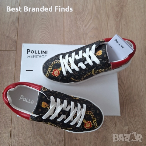 Нови! Оригинални кецове Pollini - 38, снимка 5 - Маратонки - 52112158