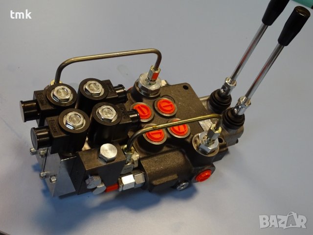 Хидравличен разпределител комбиниран "Бъдещност" 02Z80/VRP/2X/VRE 24VDC, 80L, 2 секции, снимка 5 - Резервни части за машини - 42889124