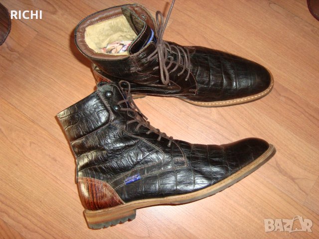 FLORIS VAN BOMMEL- естествена кожа мъжки боти