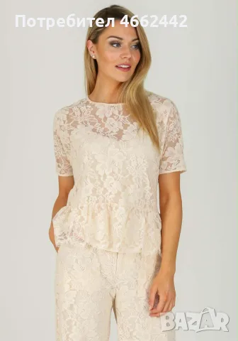 Нова дамска дантелена блуза на марката InWear