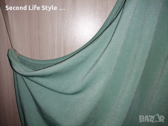 Италианска дълга елегантна дамска рокля по тялото р-р M, снимка 9 - Рокли - 54222000