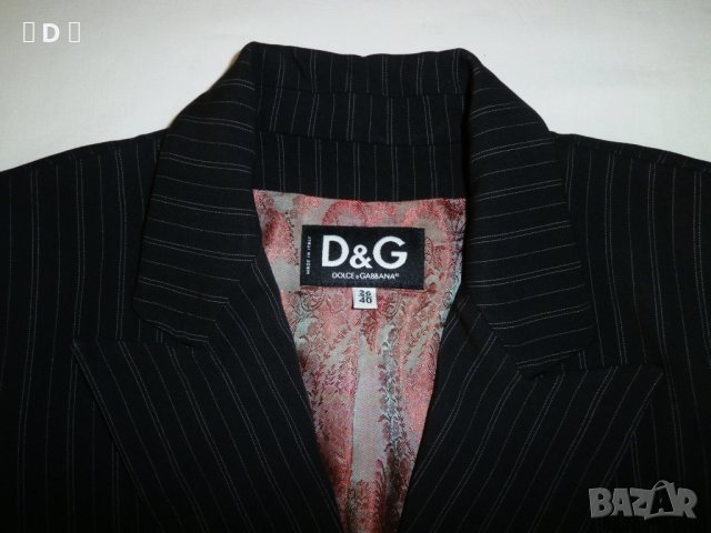 DOLCE & GABBANA оригинално сако - С-М, снимка 2 - Сака - 37665866