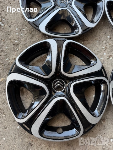 4 броя оригинални тасове за Citroen C3 Aircross 16, снимка 2 - Аксесоари и консумативи - 54244236