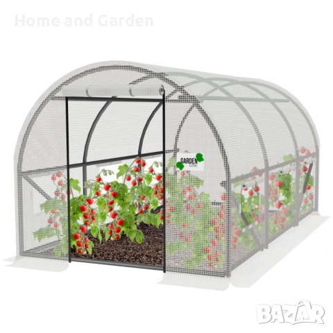 Оранжерия със стабилна поцинкована рамка - професионална защита за вашите култури , снимка 8 - Оранжерии - 54027512