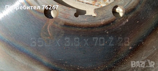 диск за циркуляр , снимка 2 - Други машини и части - 42233938