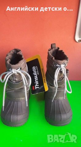 Английски детски апрески-M&S, снимка 7 - Детски боти и ботуши - 30755219