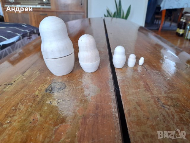 Стари матрьошки за рисуване,оцветяване #2, снимка 4 - Други ценни предмети - 40701264