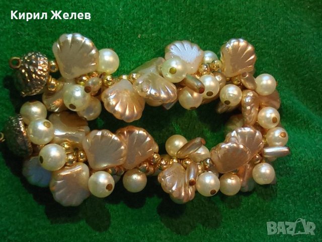 БЕЛ ЕПОК СТАРИНЕН СЕДЕФЕН ГЕРДАН ОГЪРЛИЦА КОЛИЕ 92231